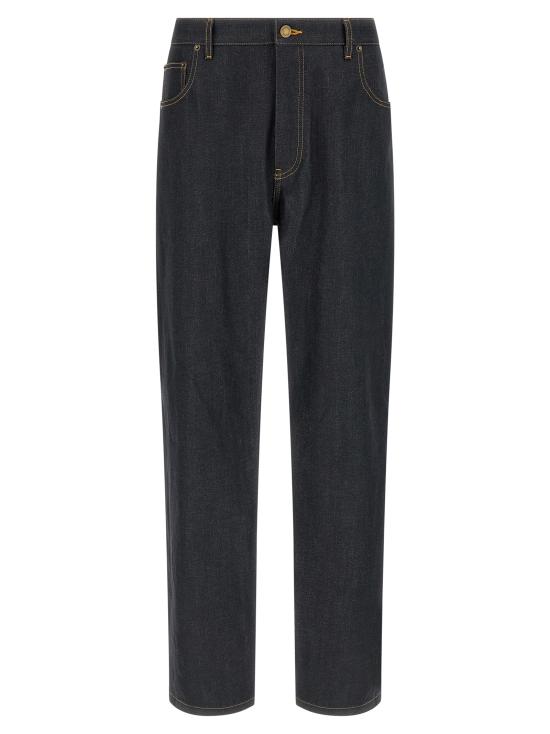 26SS 톰브라운 셀비지 데님 5-포켓 팬츠 MTU345SF1101415 Blue