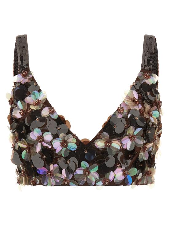 26SS 파로쉬 이브닝 티셔츠 D311708GYM808 Brown