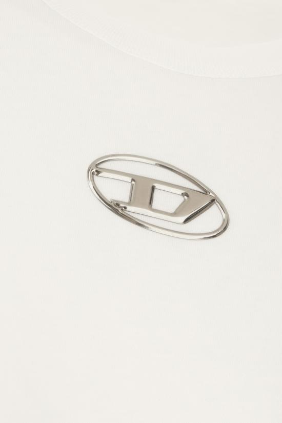 26SS 디젤 T-Norm Iod 반팔 티셔츠 A202970JMBB 141 WHITE - DIESEL