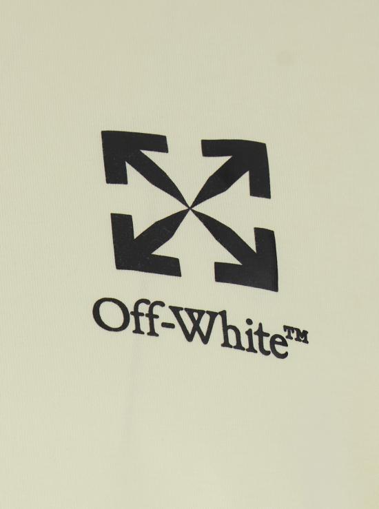 26SS 오프화이트 반팔 티셔츠 44MAA027S26J00B331 Yellow - OFF WHITE