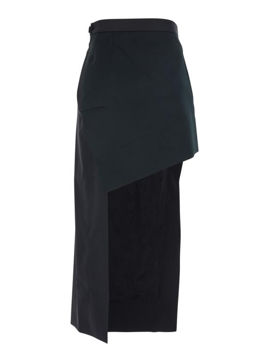 26SS 비비안웨스트우드 롱 스커트 1K01002QC007PN401 Black - VIVIENNE WESTWOOD