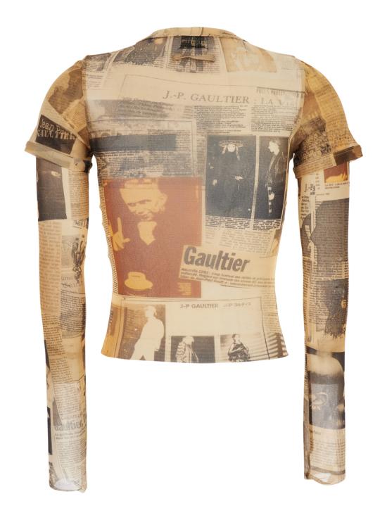 26SS 장 폴 고티에 긴팔 티셔츠 TO416M013P030830 Multicolor - JEAN PAUL GAULTIER