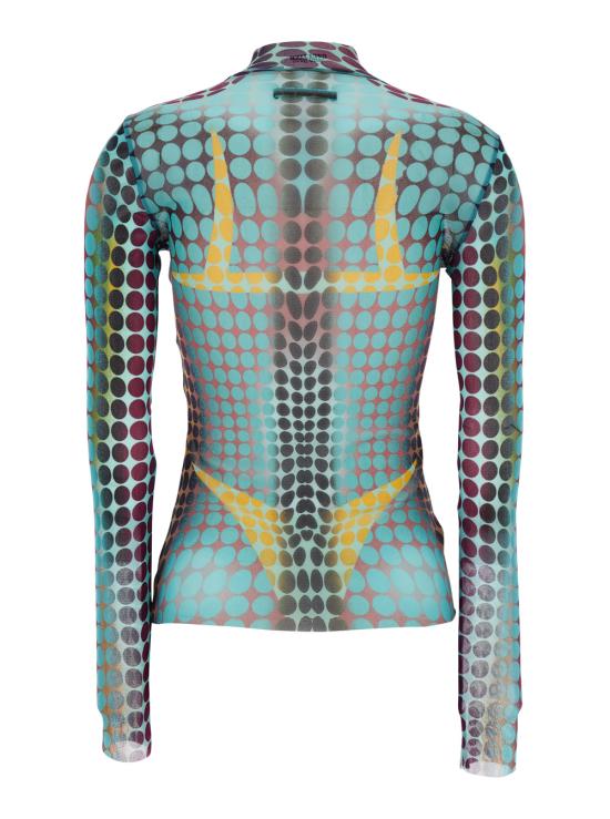 26SS 장 폴 고티에 긴팔 티셔츠 TO445M018P502710 Multicolor - JEAN PAUL GAULTIER