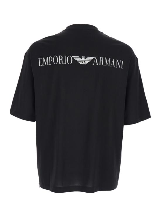 26SS 엠포리오 아르마니 반팔 티셔츠 EM005737AF24470UC001 Black - EMPORIO ARMANI