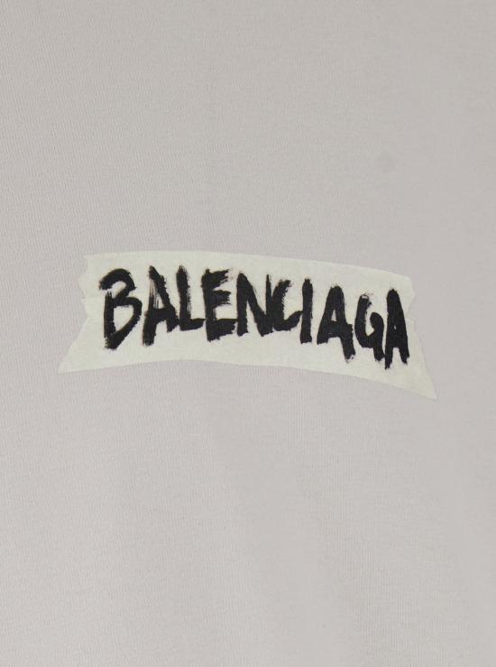 26SS 발렌시아가 탑 764235TTVL69012 White - BALENCIAGA