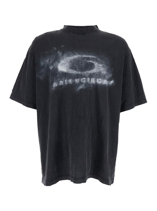 26SS 발렌시아가 탑 764235TTVN59034 Black