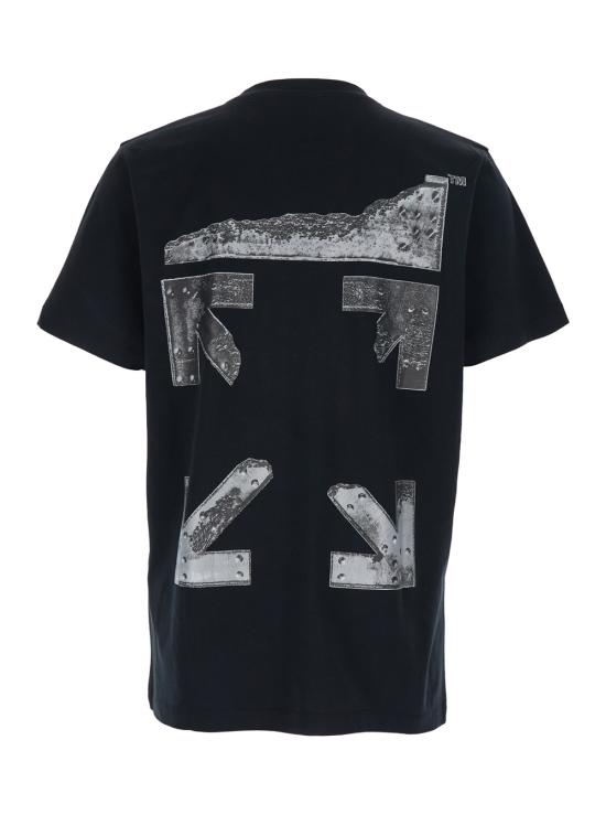 26SS 오프화이트 반팔 티셔츠 44MAA027S26J0010001 Black - OFF WHITE