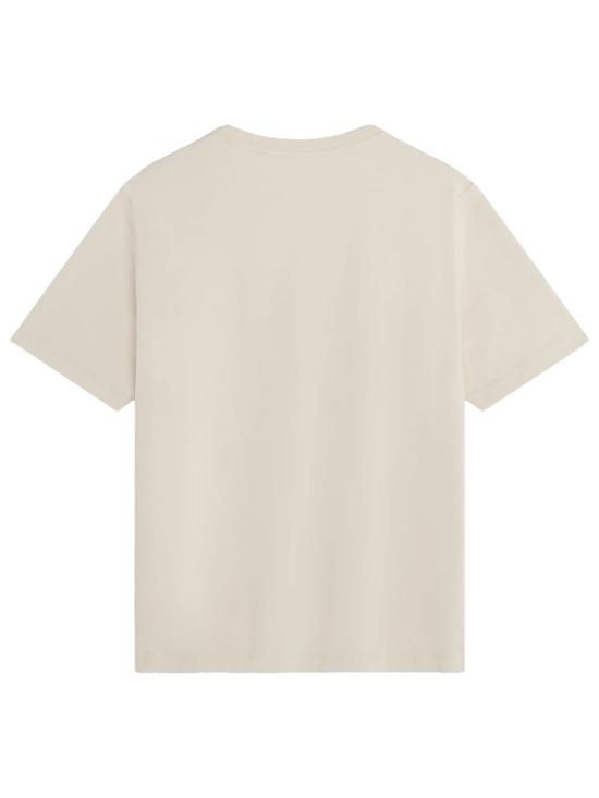 26SS 메종키츠네 핸드라이팅 컴포트 티셔츠 MM00126KJ7025 0304 PELICAN - MAISON KITSUNE