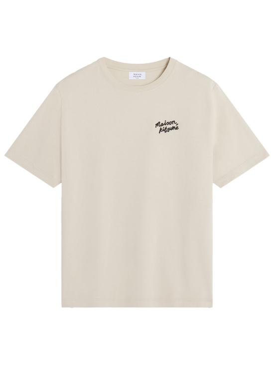 26SS 메종키츠네 핸드라이팅 컴포트 티셔츠 MM00126KJ7025 0304 PELICAN