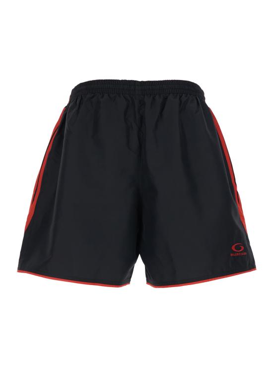 26SS 발렌시아가 숏팬츠 8580214A8B61000 Black - BALENCIAGA