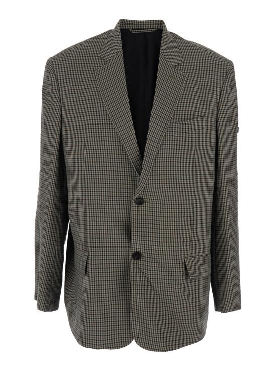 26SS 발렌시아가 수트 자켓 850763TTO382866 Brown