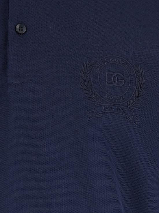 26SS 돌체앤가바나 폴로 티셔츠 G8SW8ZHU7WZB0665 Blu - DOLCE & GABBANA