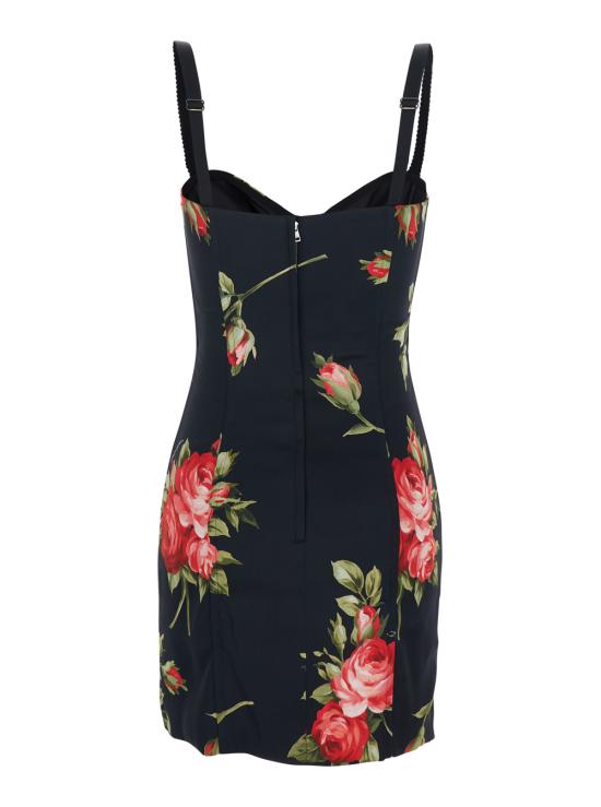 26SS 돌체앤가바나 숏 원피스 F6CLMTFSICDHN5ZN Black - DOLCE & GABBANA