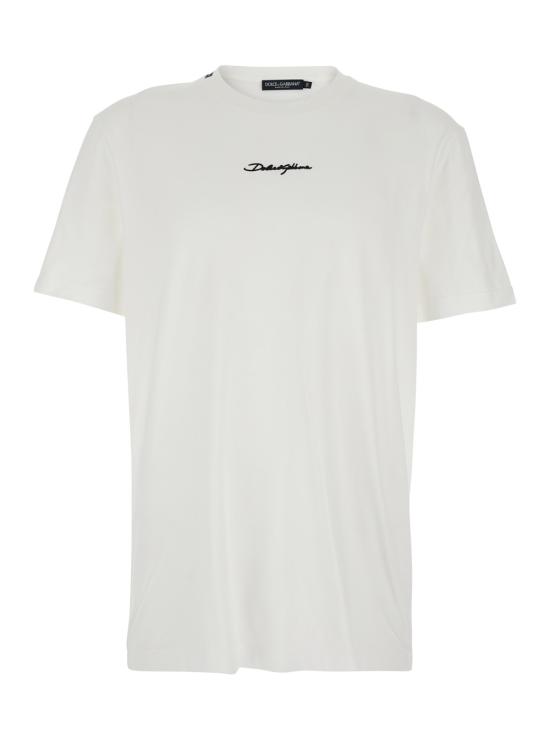 26SS 돌체앤가바나 반팔 티셔츠 G8RN8ZG7P0CW0111 White