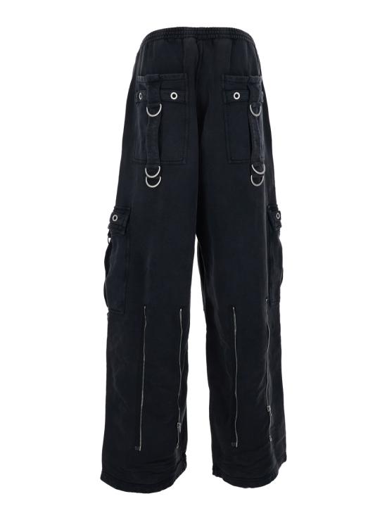 26SS 발렌시아가 스트레이트 팬츠 858141TSVK61041 Black - BALENCIAGA