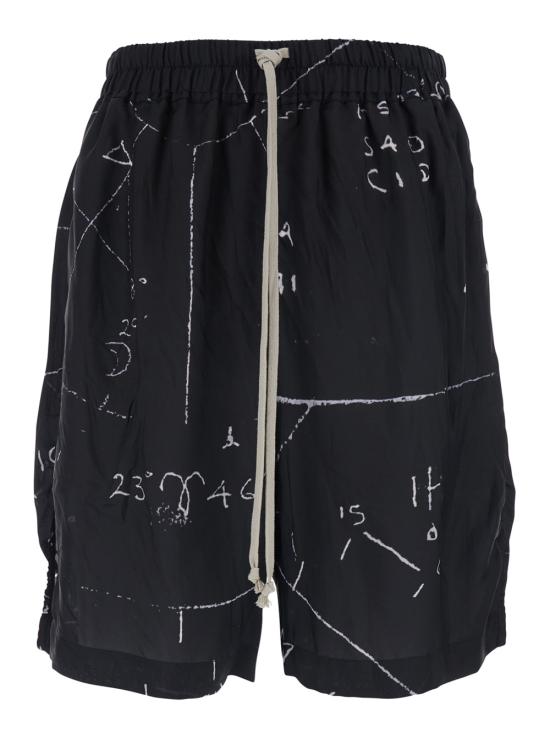 26SS 릭 오웬스 숏팬츠 RU01F2397KP10911 Black