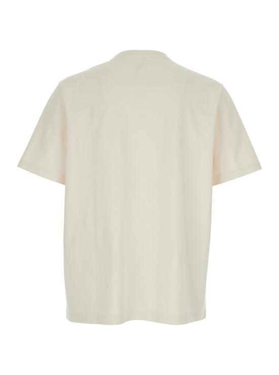 26SS 메종키츠네 파리 컴포트 티셔츠 QM00100KJ70250063 Beige - MAISON KITSUNE