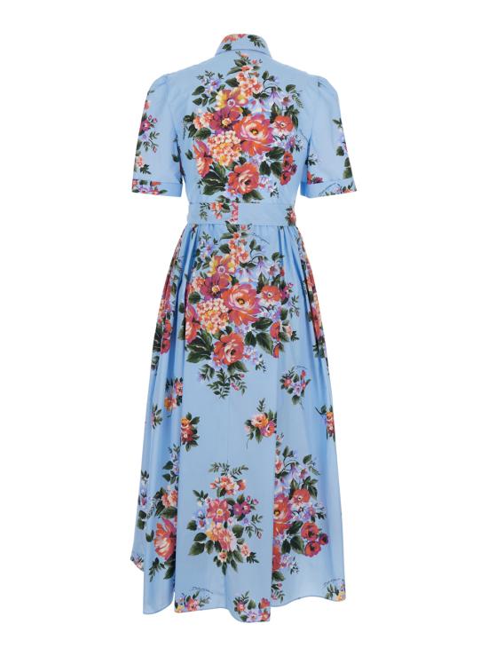 26SS 돌체앤가바나 미디 원피스 F6JFNTHS5UUHC5ZO Blu - DOLCE & GABBANA
