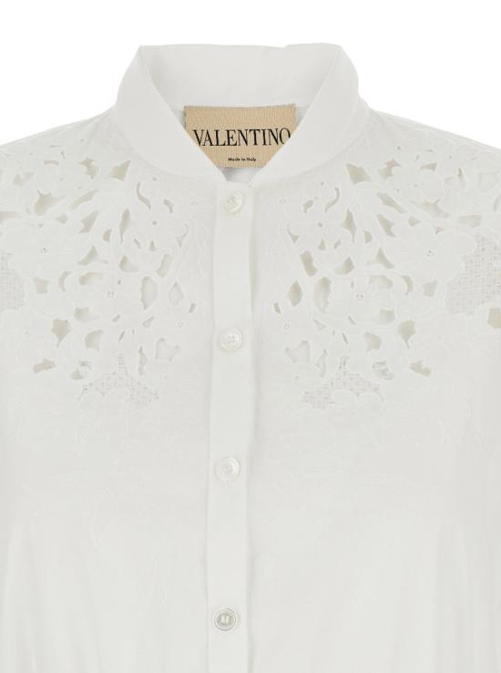 26SS 발렌티노 가라바니 롱 원피스 8B3VAJR59VN0BO White - VALENTINO GARAVANI