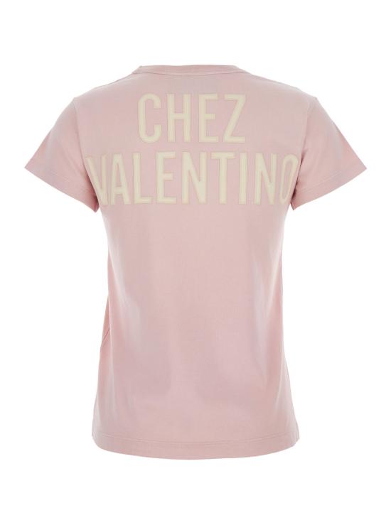 26SS 발렌티노 가라바니 반팔 티셔츠 8B3MG24Y9GLC5R Pink - VALENTINO GARAVANI