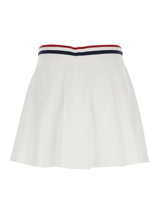 26SS 브루넬로 쿠치넬리 미디 스커트 MG927G4029C7220 White - BRUNELLO CUCINELLI