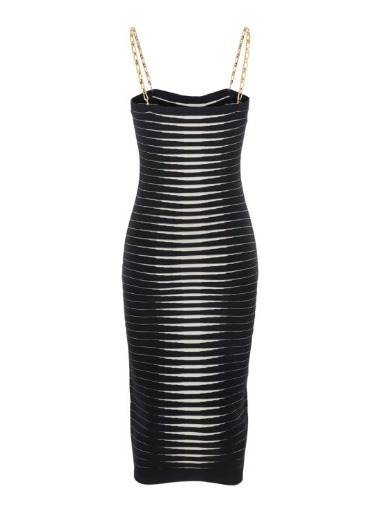 26SS 엘리자베타프랜치 미디 원피스 AM99S61E2685 Black - ELISABETTA FRANCHI