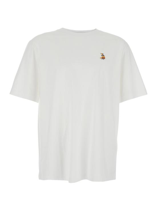 26SS 메종키츠네 드리밍 폭스 컴포트 티셔츠 QM00102KJ7026P100 White