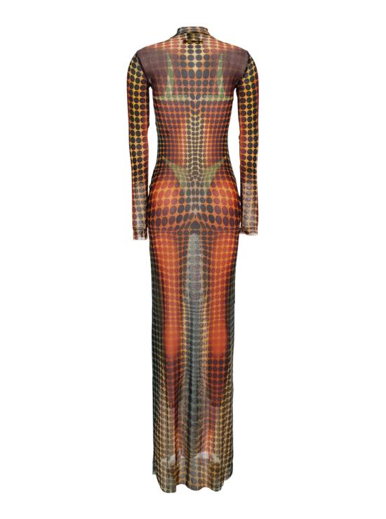 26SS 장 폴 고티에 롱 원피스 DR131M018P155060 Multicolor - JEAN PAUL GAULTIER