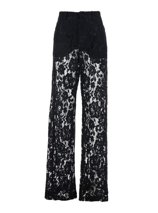 26SS 페데리카 토시 스트레이트 팬츠 4081941029 Black