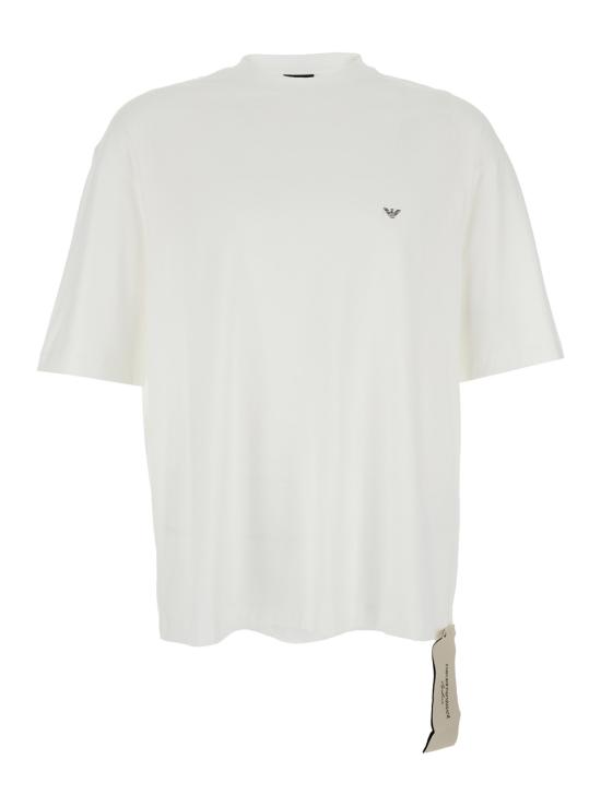 26SS 엠포리오 아르마니 반팔 티셔츠 EM005737AF24470U0003 White