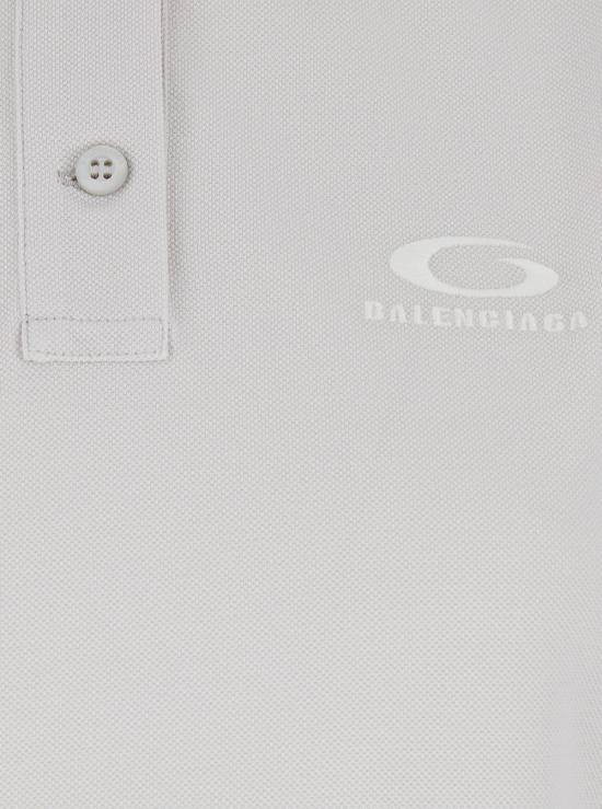 26SS 발렌시아가 폴로 티셔츠 858098TTVT89060 White - BALENCIAGA