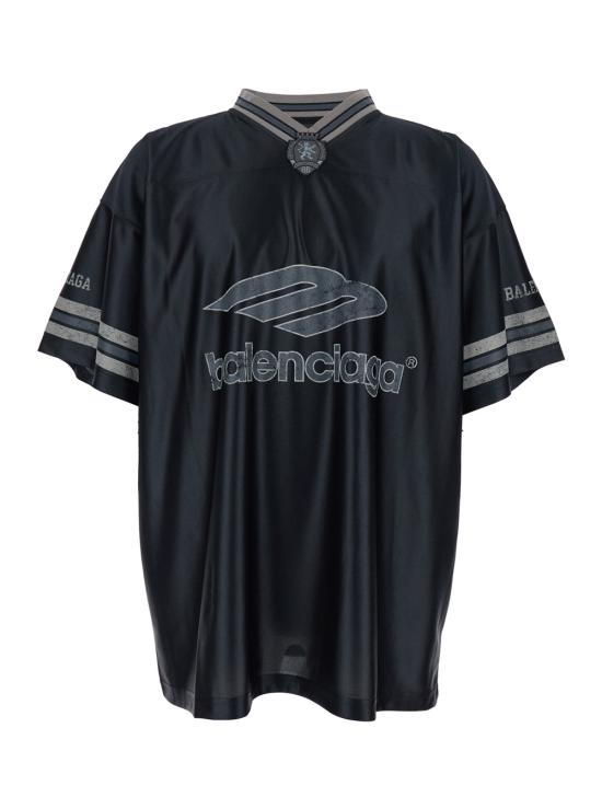 26SS 발렌시아가 탑 857113TTVQ71066 Black