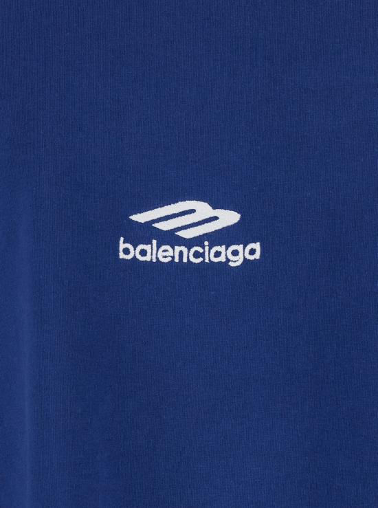 26SS 발렌시아가 탑 850345TTVK57740 Blu - BALENCIAGA