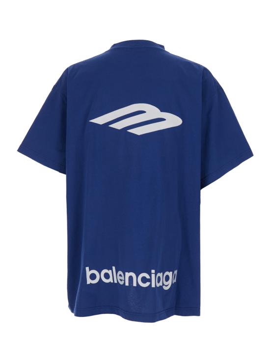 26SS 발렌시아가 탑 850345TTVK57740 Blu - BALENCIAGA