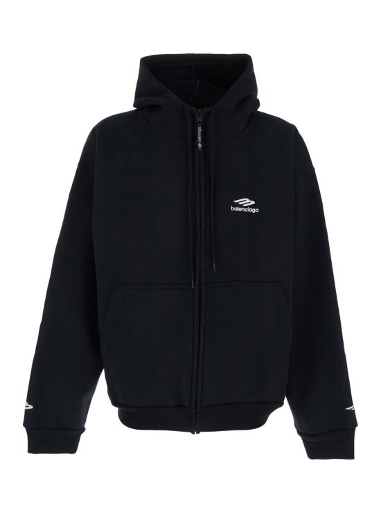 26SS 발렌시아가 긴팔 티셔츠 855304TQVN99034 Black