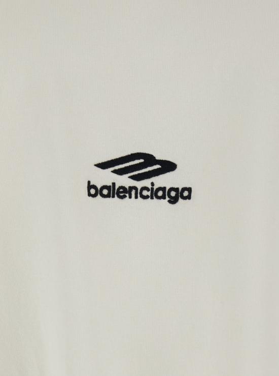 26SS 발렌시아가 탑 850345TTVK59054 White - BALENCIAGA