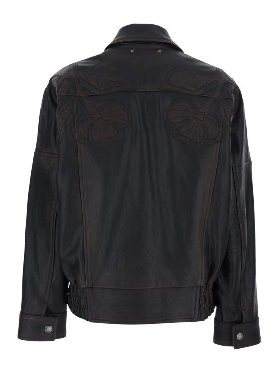 26SS 골든구스 가죽 자켓 GWP02560P00230040249 Brown - GOLDEN GOOSE