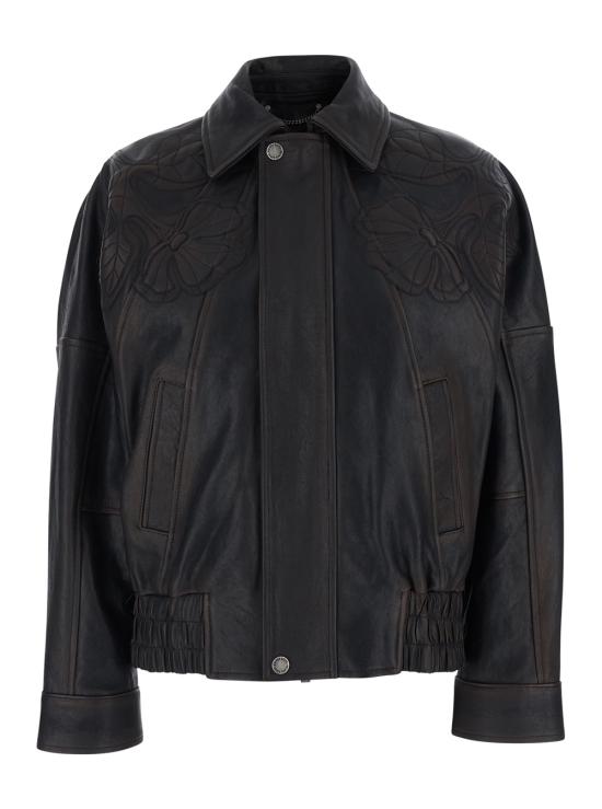 26SS 골든구스 가죽 자켓 GWP02560P00230040249 Brown