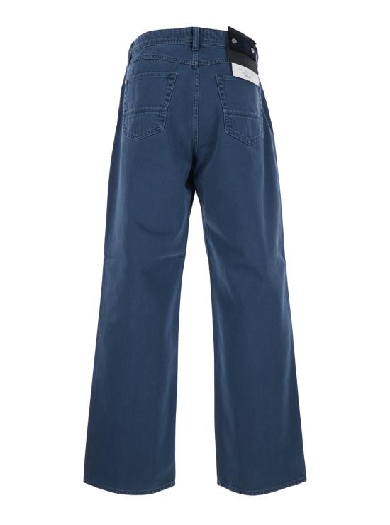 26SS 스톤 아일랜드 인디고 데님 로우 루즈핏 파이브 포켓 진 L1S14J100006S0J18V0021 Blu - STONE ISLAND