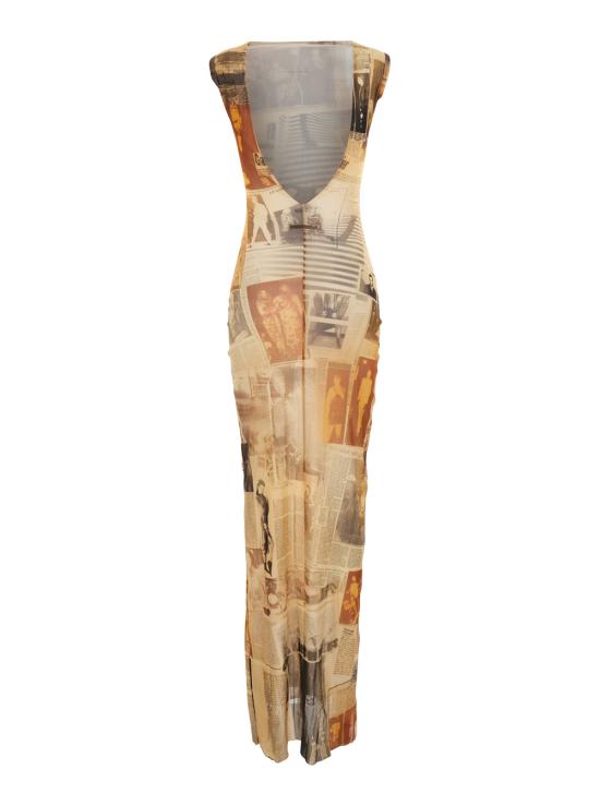 26SS 장 폴 고티에 롱 원피스 DR111M013P030830 Multicolor - JEAN PAUL GAULTIER