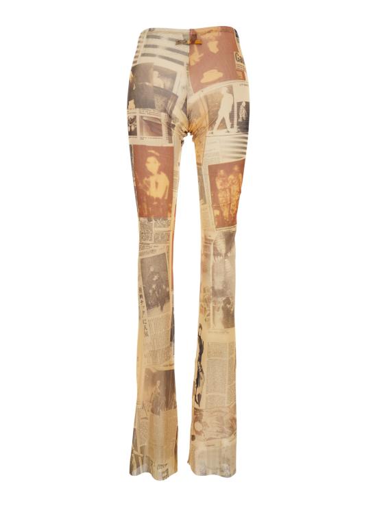 26SS 장 폴 고티에 스트레이트 팬츠 TR057M013P030830 Multicolor - JEAN PAUL GAULTIER
