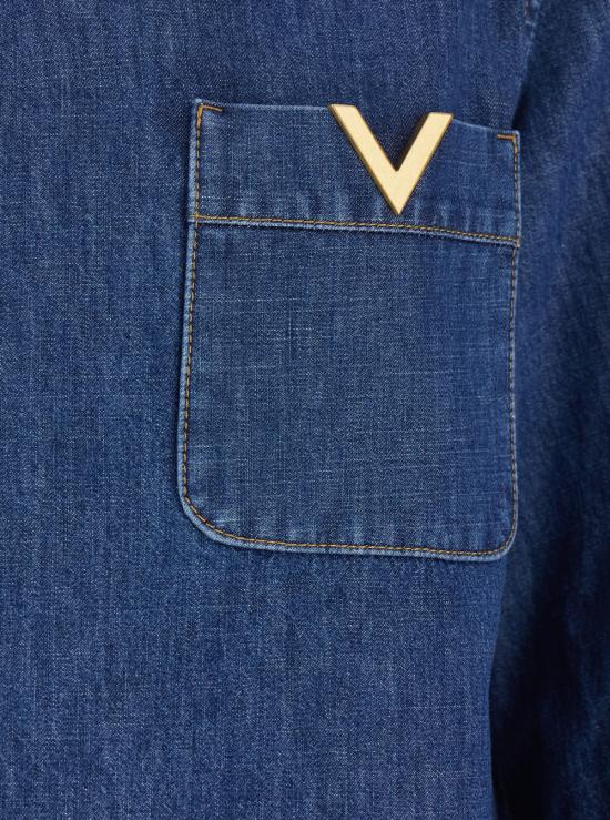 26SS 발렌티노 가라바니 데님 셔츠 8B3DB03L9YA558 Blu - VALENTINO GARAVANI