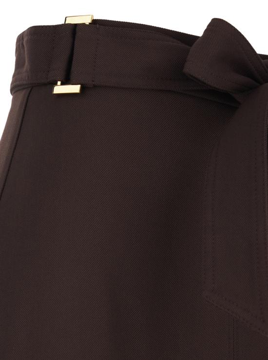 26SS 엘리자베타프랜치 미디 스커트 GO17361E2644 Brown - ELISABETTA FRANCHI