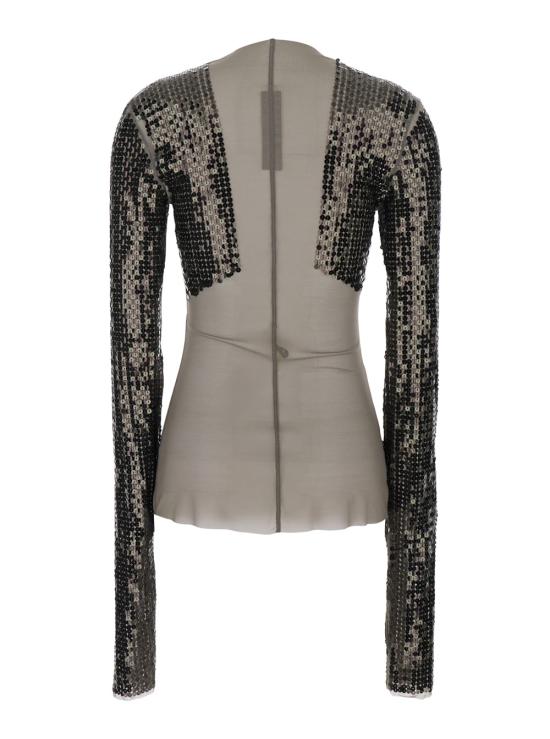 26SS 릭 오웬스 긴팔 티셔츠 RP01F6264TUSEM63494 Grey - RICK OWENS