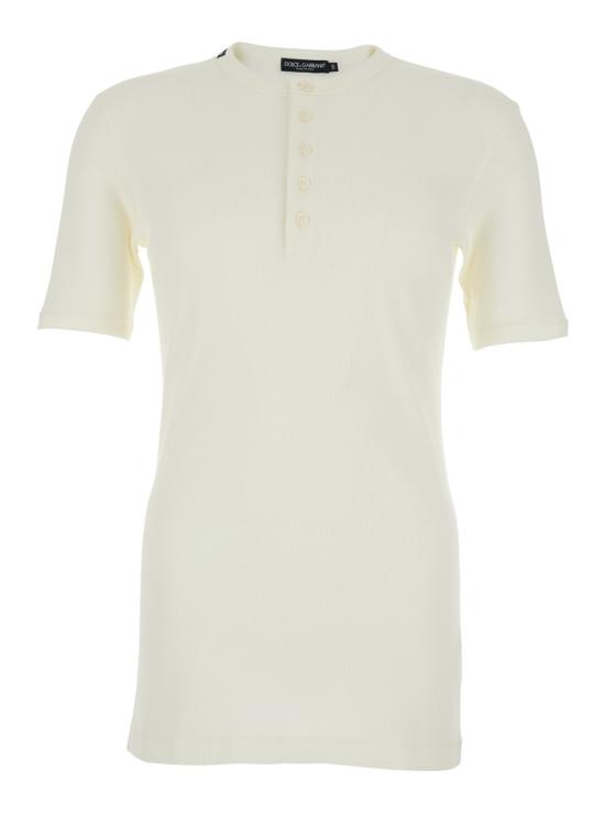 26SS 돌체앤가바나 반팔 티셔츠 G8QX6TG7P0DW0001 White