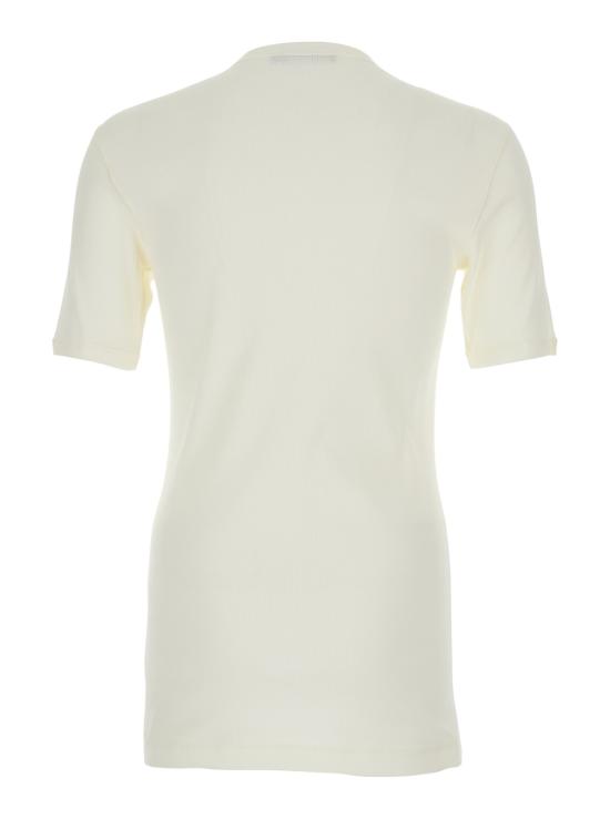 26SS 돌체앤가바나 반팔 티셔츠 G8QX6TG7P0DW0001 White - DOLCE & GABBANA