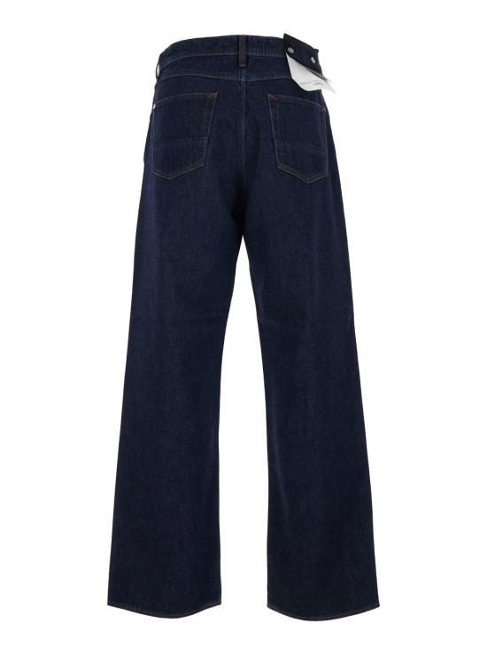 26SS 스톤 아일랜드 인디고 데님 로우 루즈핏 파이브 포켓 진 L1S14J100006S00J7VJ021 Blu - STONE ISLAND