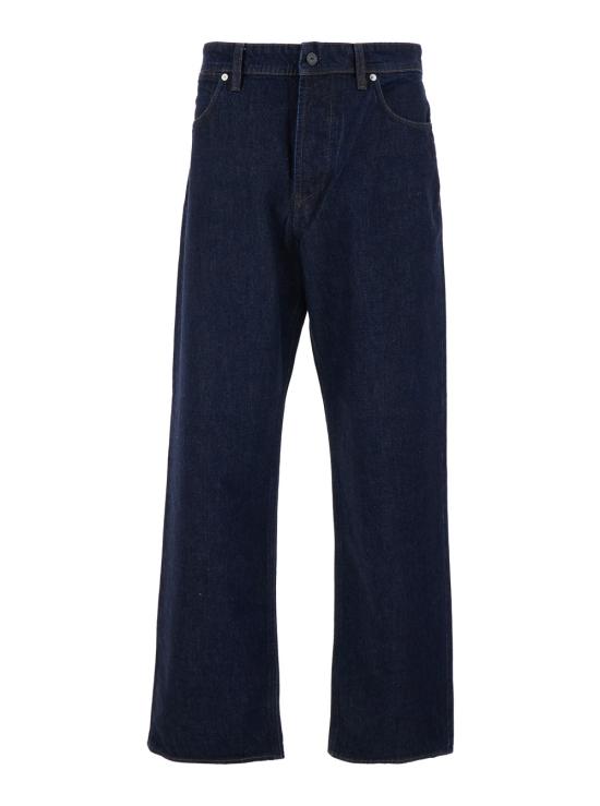 26SS 스톤 아일랜드 인디고 데님 로우 루즈핏 파이브 포켓 진 L1S14J100006S00J7VJ021 Blu