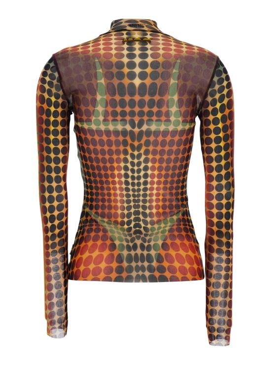 26SS 장 폴 고티에 긴팔 티셔츠 TO445M018P155060 Multicolor - JEAN PAUL GAULTIER