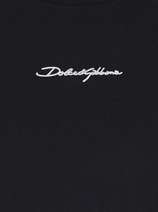 26SS 돌체앤가바나 반팔 티셔츠 G8RN8ZG7P0CN0000 Black - DOLCE & GABBANA